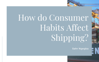 How do Consumer Habits Affect Shipping?