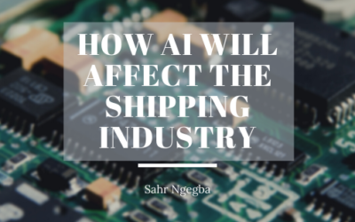 How AI Will Affect The Shipping Industry